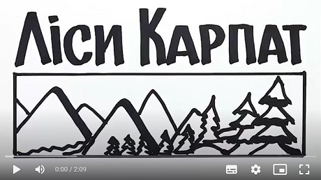 До с. 148-1. Майстер-клас «Ескіз фірмового знаку громадської організації “Ліси Карпат”» (Олена Калініченко)